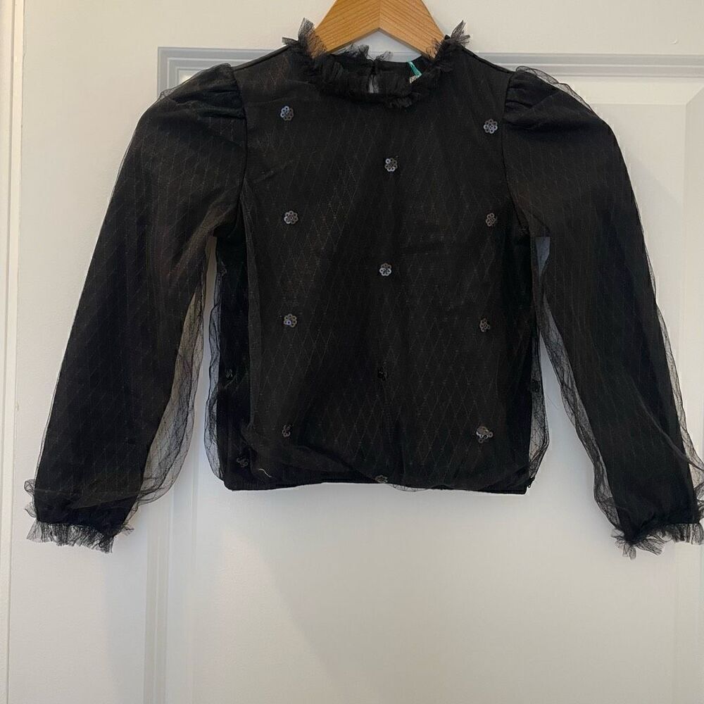 Mayoral Sequin Blouse size 8